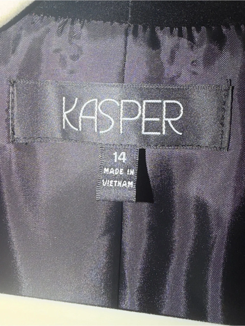 Kasper 14 Vibrant Fuchsia 2Pc Jacket Blazer and Skirt Set